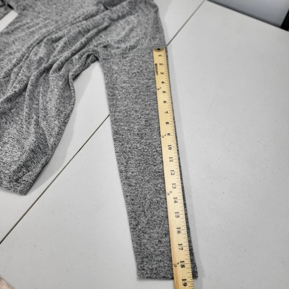 Lucky Brand Gray Space Dye Lightweight Sweater Sz S - Picture 12 of 12